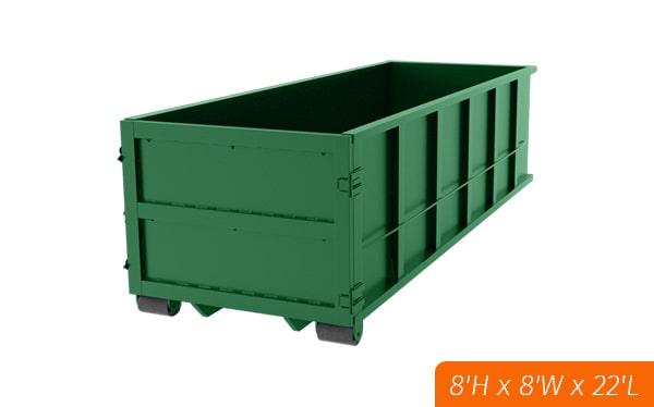 most service providers offer same-day or next-day delivery for a forty yard dumpster